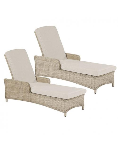Bramblecrest Chedworth Sandstone Loungers (Set...