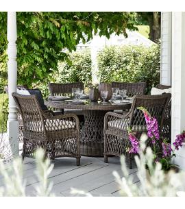 Neptune Harrington 6 Seater Carver Dining Set