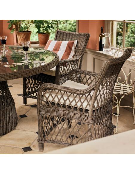 Neptune Harrington 6 Seater Carver Dining Set