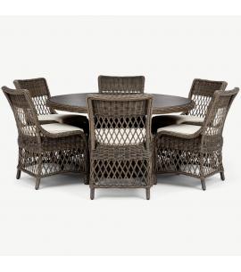 Neptune Harrington 6 Seater Dining Set