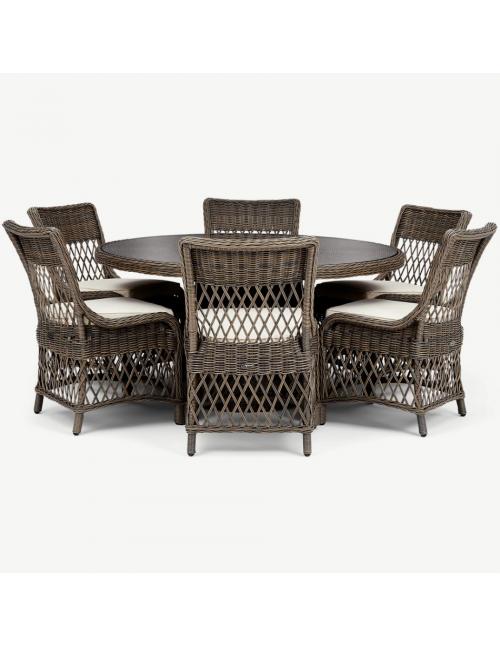 Neptune Harrington 6 Seater Dining Set