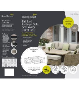 Bramblecrest Fairford L Shape Sofa Set Covers including...