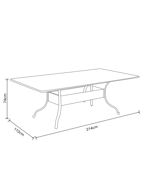 Hartman Amalfi 8 Seat Rectangular Dining Set...