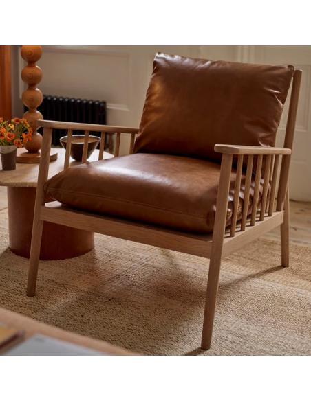 Neptune Casey Armchair - Barnaby Leather