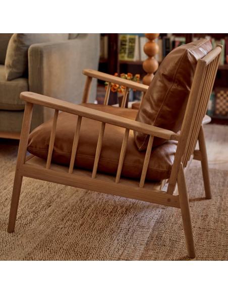 Neptune Casey Armchair - Barnaby Leather