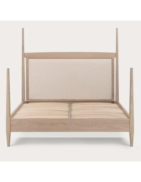 Neptune Walton Oak Four Poster Bed - Super King
