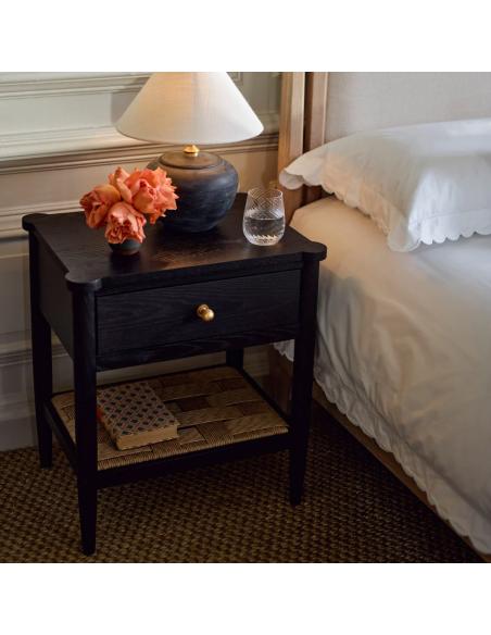 Neptune Frome Side Table - Warm Black