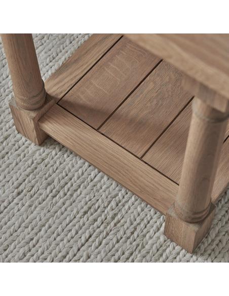 Neptune Edinburgh Side Table - Vintage Oak (Showroom Model)