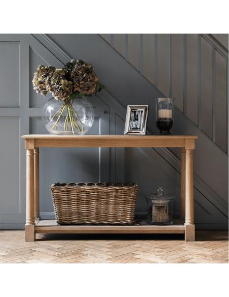 Neptune Edinburgh Console Table - Vintage Oak (Showroom Model)