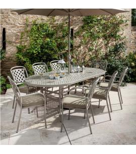 Hartman Berkeley 8 Seat Oval Dining Set