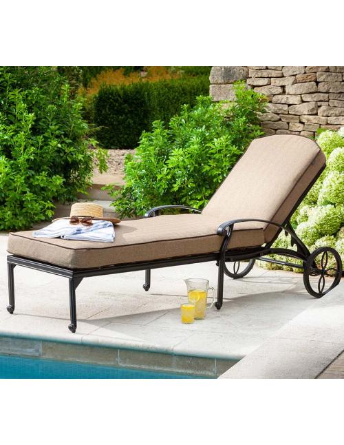 Hartman Amalfi Lounger - Bronze