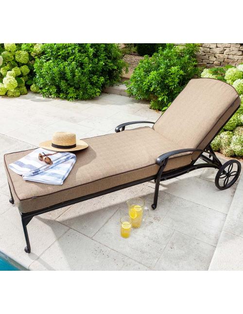 Hartman Amalfi Lounger - Bronze