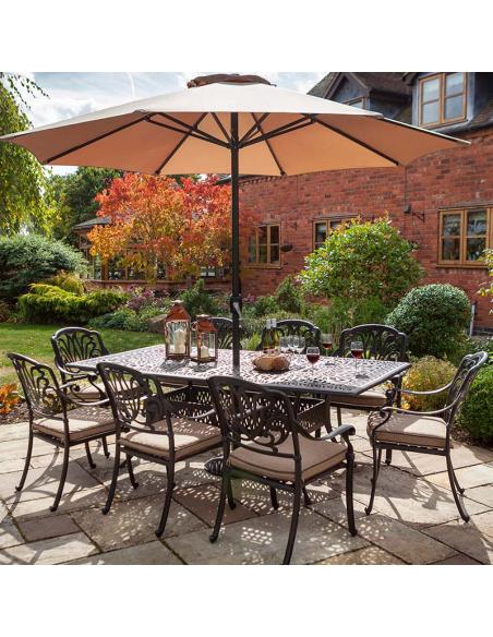 Hartman Amalfi 8 Seat Rectangular Dining Set