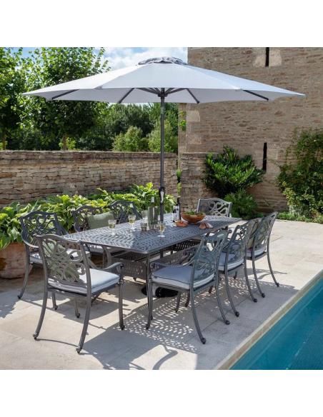 Hartman Capri 8 Seat Rectangular Dining Set