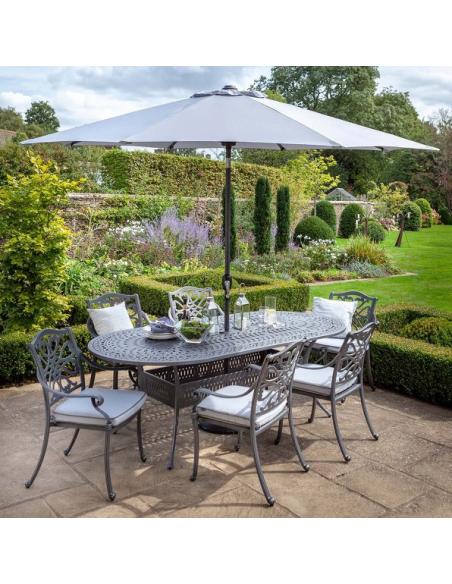 Hartman Capri 6 Seat Oval Dining Set