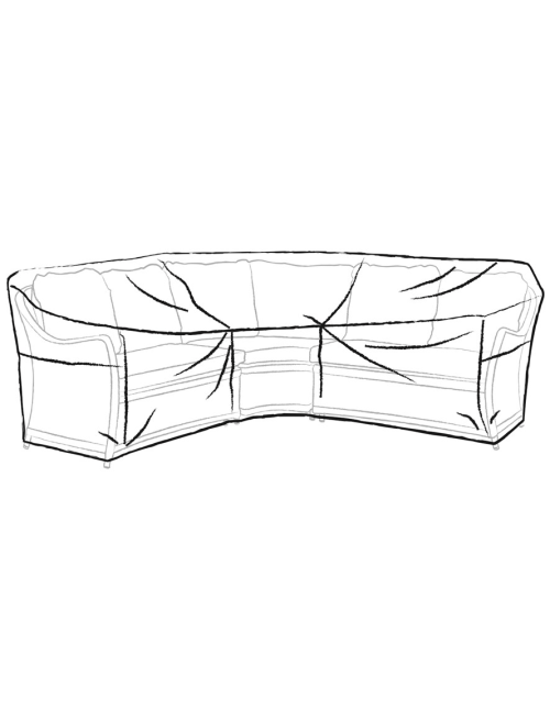 Bramblecrest Curved Corner Sofa Cover FCM3P01X