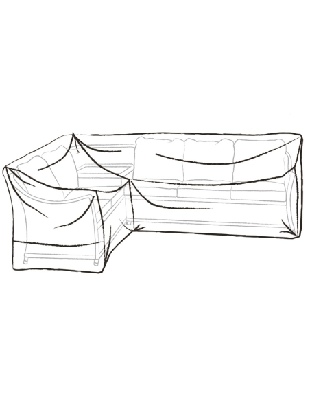 Bramblecrest L Shape Sofa Cover  - Long Right FCM2P03X