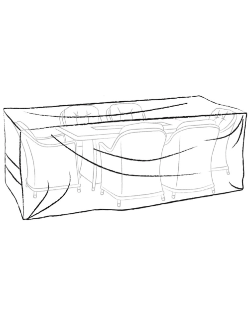 Bramblecrest 180 x 105cm Rectangle Fire Pit...