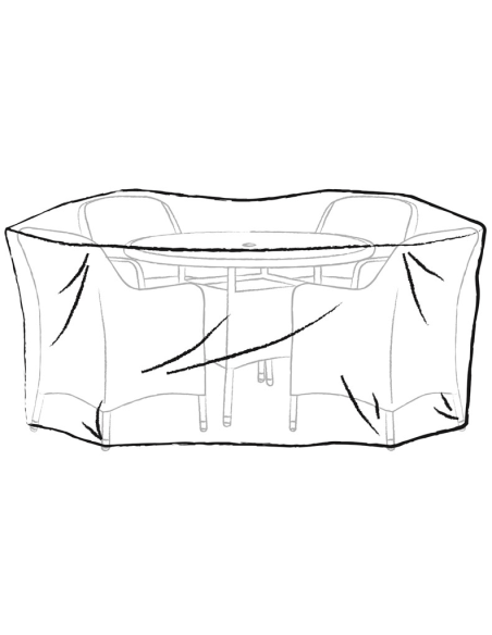 Bramblecrest 100 & 120cm Round Table Set Cover FC0120RX