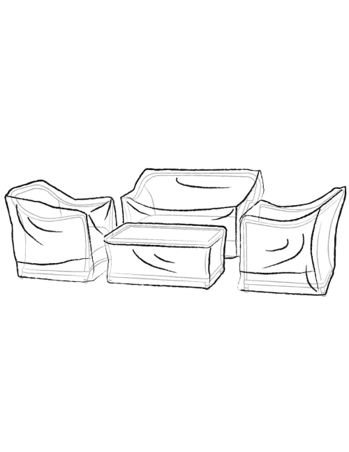 Bramblecrest 2 Seat Sofa with 2 Sofa Chairs &...