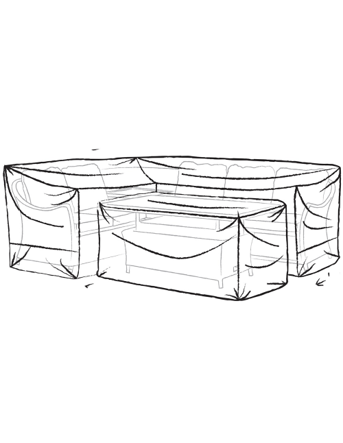 Bramblecrest L Shape Sofa Set Covers Long Right...
