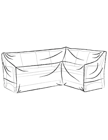 Bramblecrest Tetbury L Shape Sofa Cover Long Left FCM2P13X