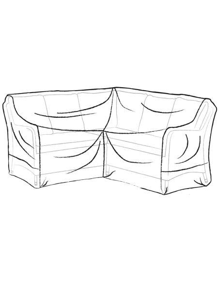 Bramblecrest Tetbury Mini Sofa Cover FCM2P15X