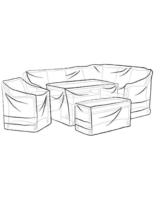 Bramblecrest Tetbury L Shape Sofa Set Covers...