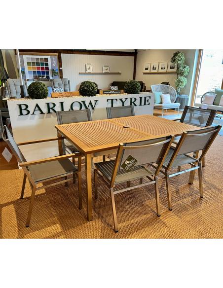 Barlow Tyrie Equinox 6 Seater Dining Set - Ex Display Offer