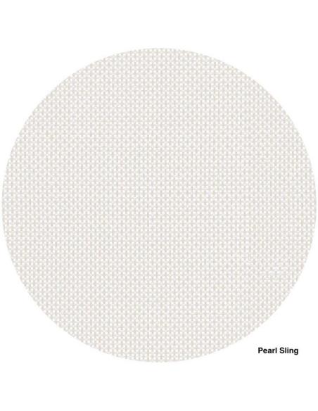 Barlow Tyrie Aura Stacking Armchair – Arctic White Frame with Pearl Sling