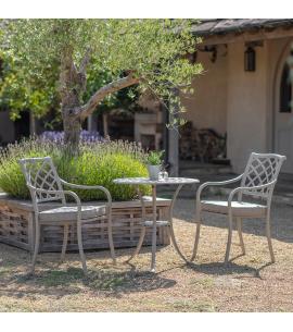 Bramblecrest RHS Bridgewater Stone 2 Seater Dining Set