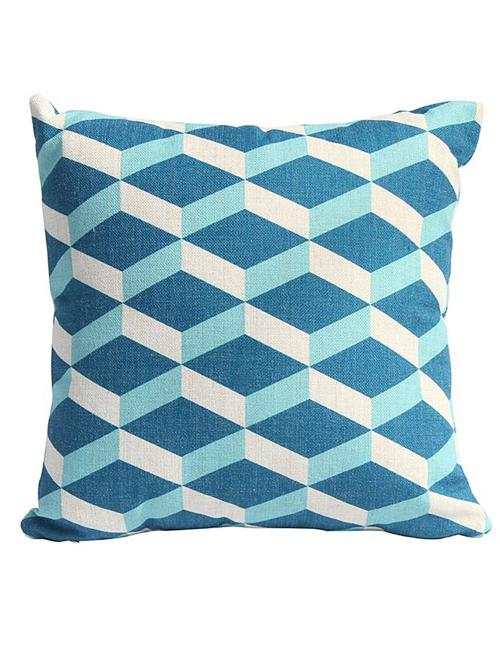Bramblecrest USCT7 Turquoise Cubic Square...