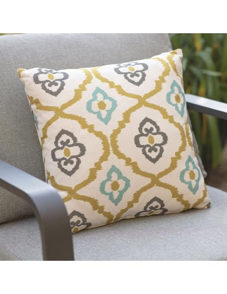 Bramblecrest UMCSC3 Moroccan Citrus Square Season-Proof Scatter Cushion