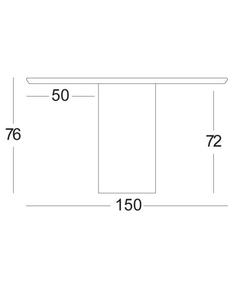 Vincent Sheppard Ari Dia 150 Dining Table