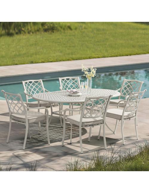 Bramblecrest RHS Bridgewater Stone 6 Seater...