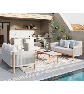 Barlow Tyrie Cocoon 7 Seat Lounge Set