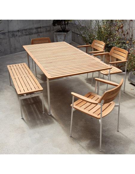 Barlow Tyrie Layout 6 Seater Dining Set