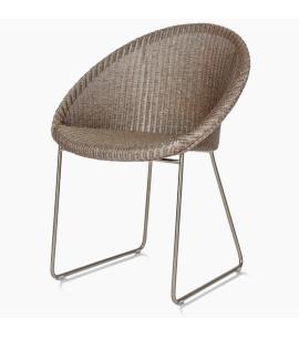 Vincent Sheppard Joe Dining Chair with Matt Sled Base