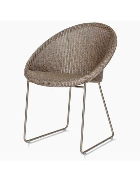 Vincent Sheppard Joe Dining Chair with Matt Sled Base