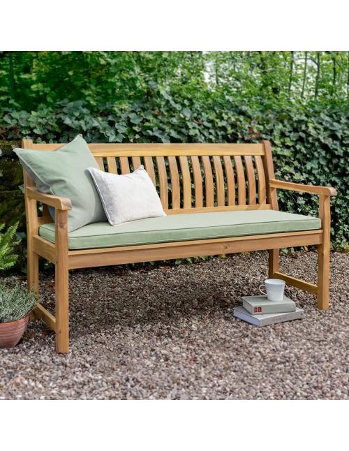 Kettler Hampton 5ft Bench Cushion Sage Green