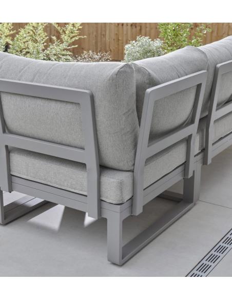 Kettler Marina Corner Lounge Set with High/Low Table & 2 Stools
