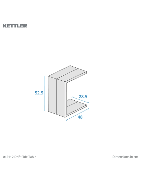 Kettler Drift Side Table