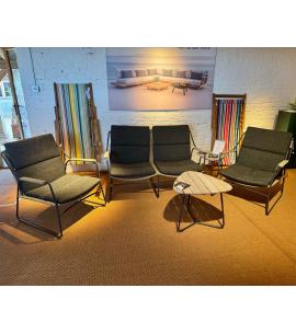 4 Seasons Outdoor Scandic Lounge Set with Axel Triangle...