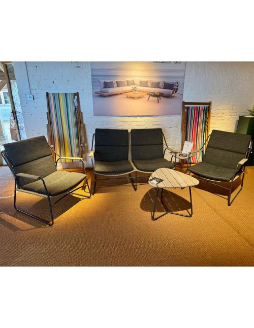 4 Seasons Outdoor Scandic Lounge Set with Axel...