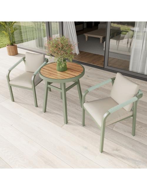 Alexander Rose Genoa 2 Seater Dining Set