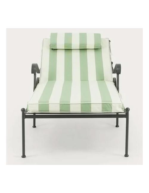 Neptune Cheltenham Sunlounger - Green Striped...