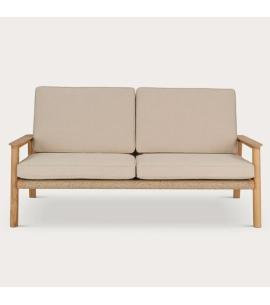 Neptune Kew Teak 2 Seat Sofa