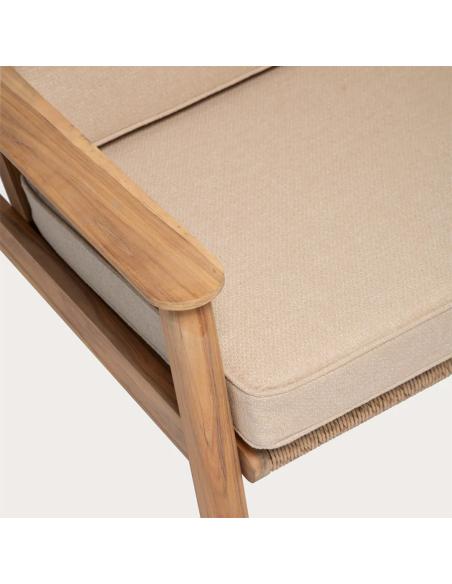 Neptune Kew Teak 2 Seat Sofa