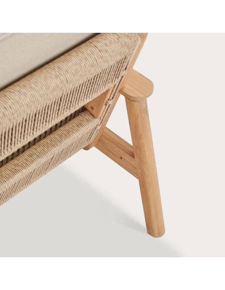 Neptune Kew Teak 2 Seat Sofa