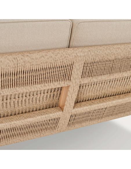 Neptune Kew Teak 2 Seat Sofa
